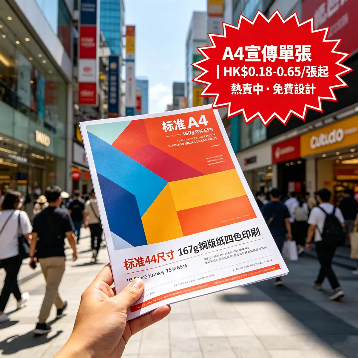 A4傳單印刷